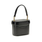 Valentino Garavani Black Calf Leather Bos Taurus Shoulder Bag