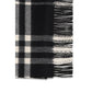 Burberry Black Cashmere Scarf