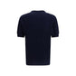 Brunello Cucinelli Blue Linen T-Shirt