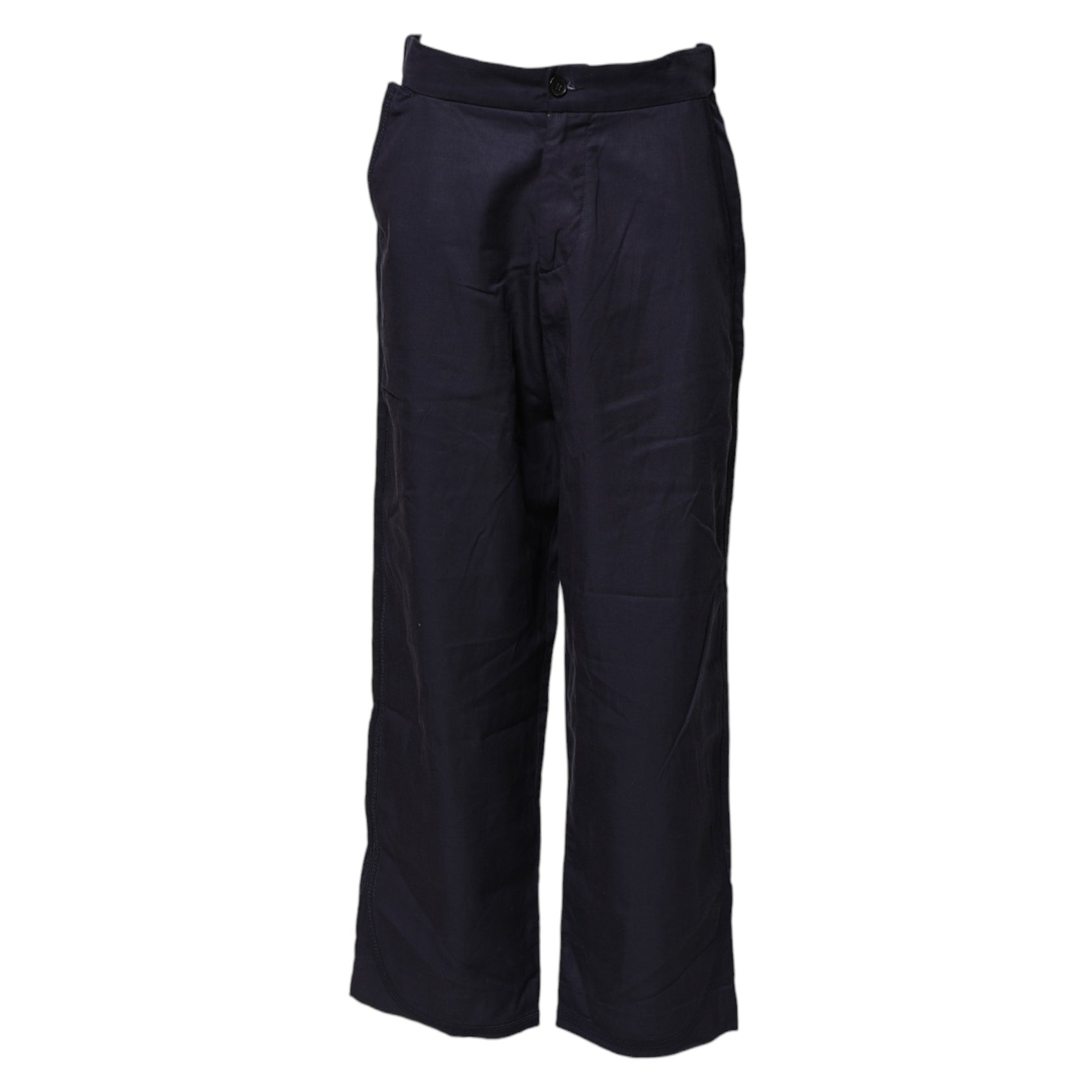 Levi's Navy Blue Straight High Waist Chino Casual Trouser Pants