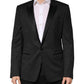 Dolce & Gabbana Black Fantasy Single Breasted Jacket Blazer