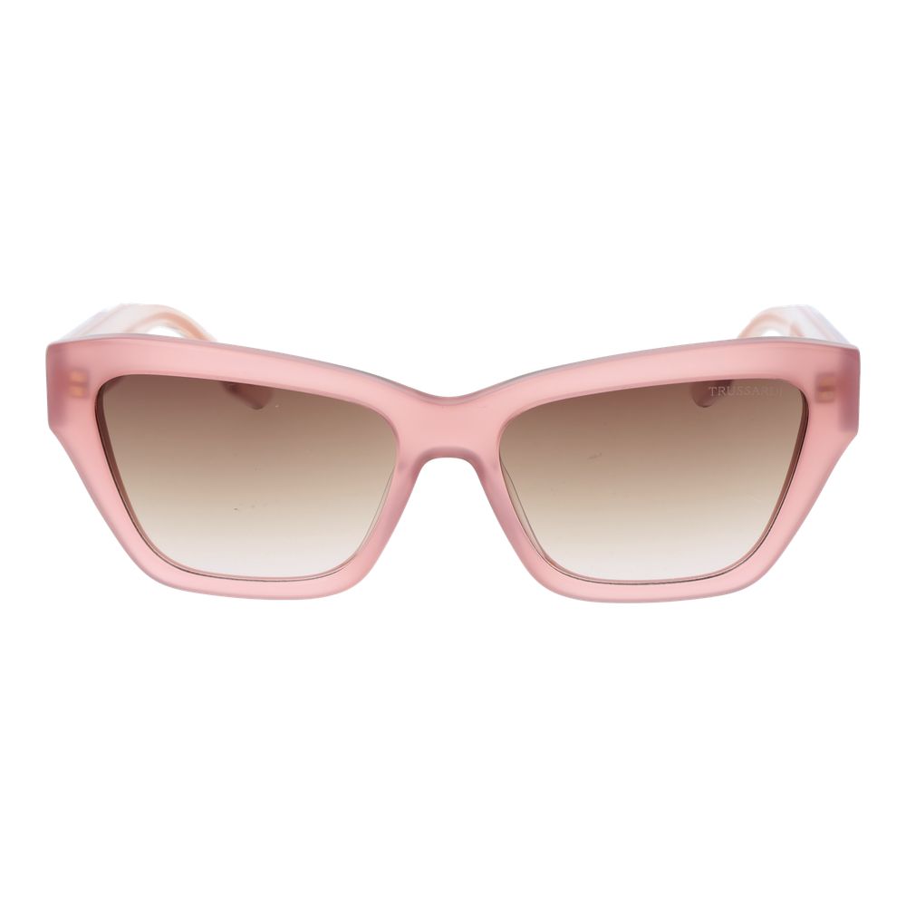 Trussardi Pink Acetate Sunglasses