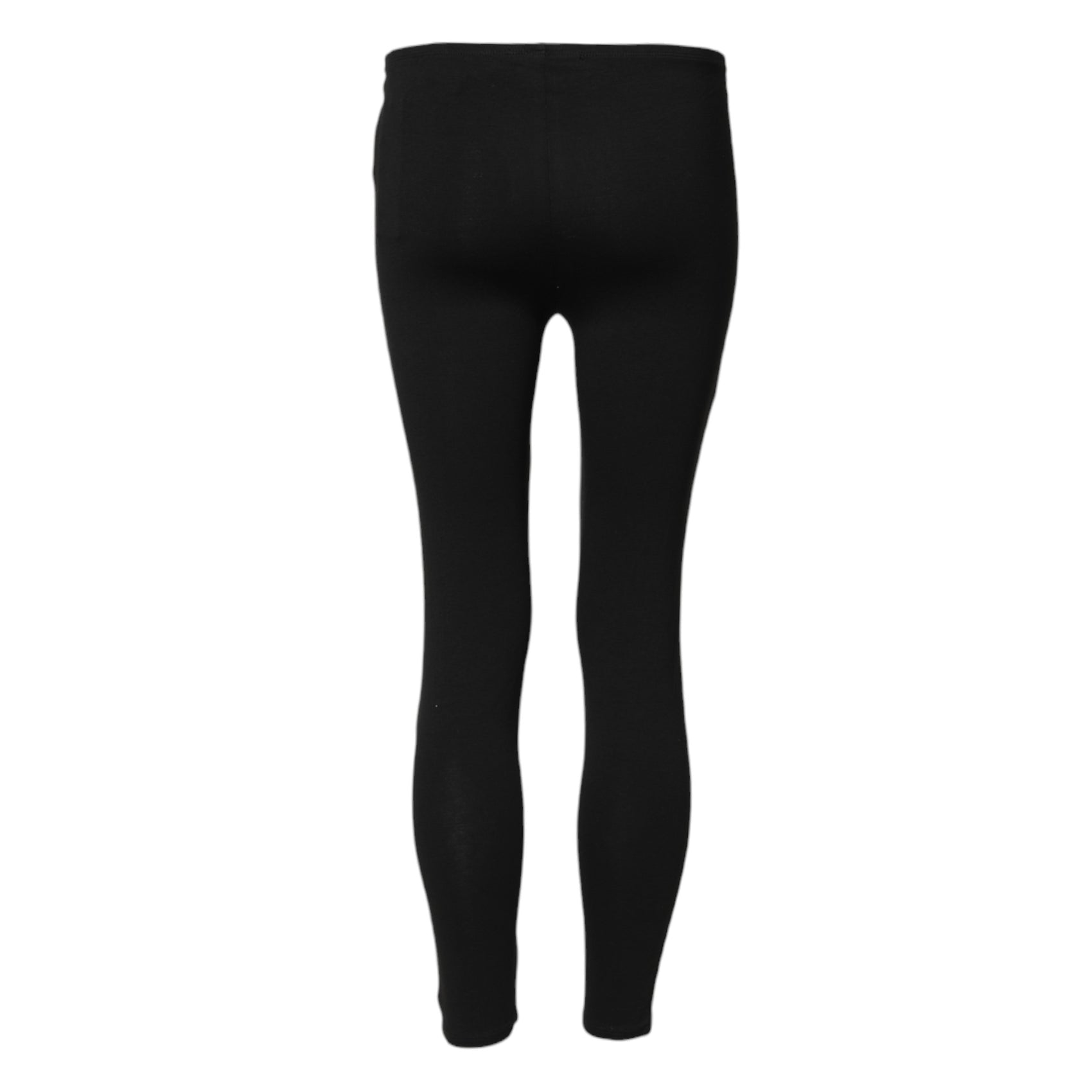 Alpha Massimo Rebecchi Black Skinny Mid Waist Leggings Cropped Trouser Pants