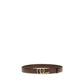 Chloé Brown Calf Leather Bos Taurus Regular Belt