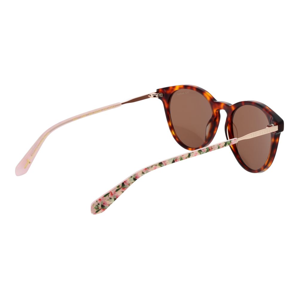 Ted Baker Brown Acetate Sunglasses