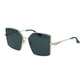 Trussardi Silver Metal Sunglasses