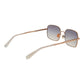 Scotch & Soda Rose Gold Metal Sunglasses