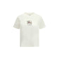 Burberry White Cotton T-Shirt