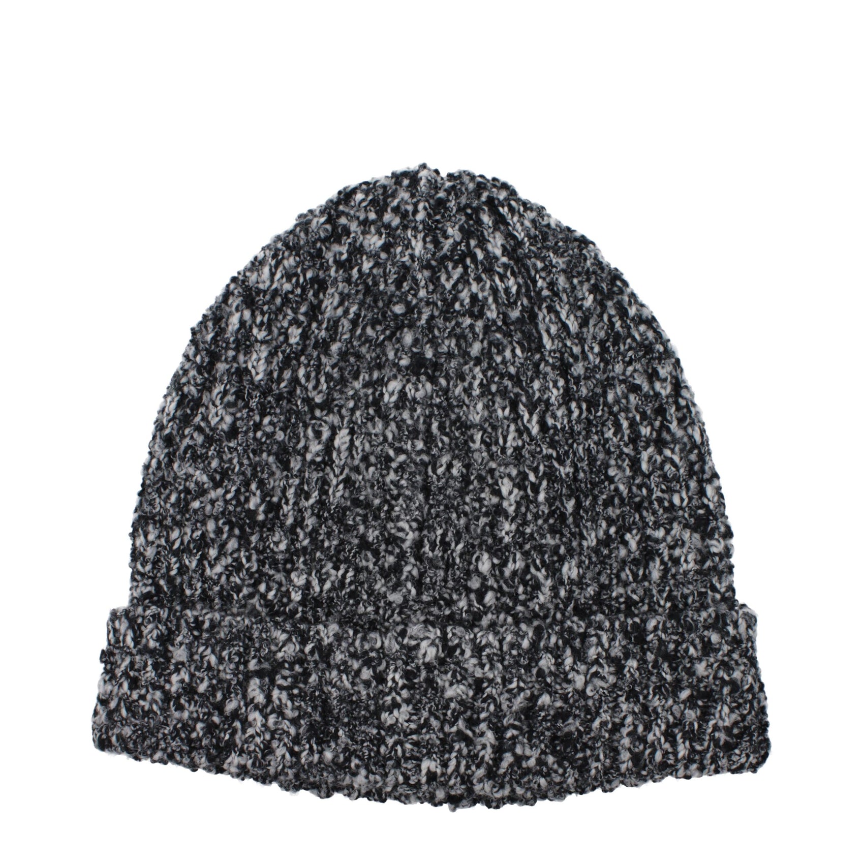 Dolce & Gabbana Black Wool Beanie