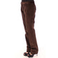 Dolce & Gabbana Brown Cotton Casual Pants