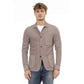 Distretto12 Beige Cotton Blazer