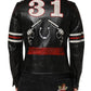 Dolce & Gabbana Multicolor Guns n' Roses Full Zip Men Biker Jacket