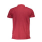 Cavalli Class Multicolor Cotton Polo Shirt