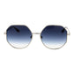 Trussardi Silver Metal Sunglasses