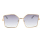 Trussardi Gold Metal Sunglasses