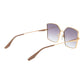 Trussardi Gold Metal Sunglasses