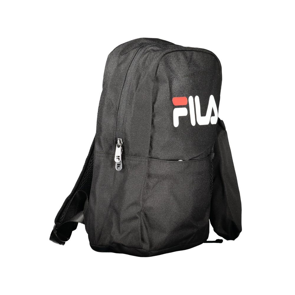 Fila Black Polyester Men Backpack