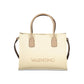 Mario Valentino Beige Polyurethane Women Handbag