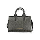 Mario Valentino Black Polyurethane Women Handbag