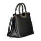Mario Valentino Black Polyurethane Women Handbag