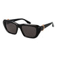 Trussardi Black Acetate Sunglasses
