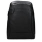 Piquadro Black Leather Backpack
