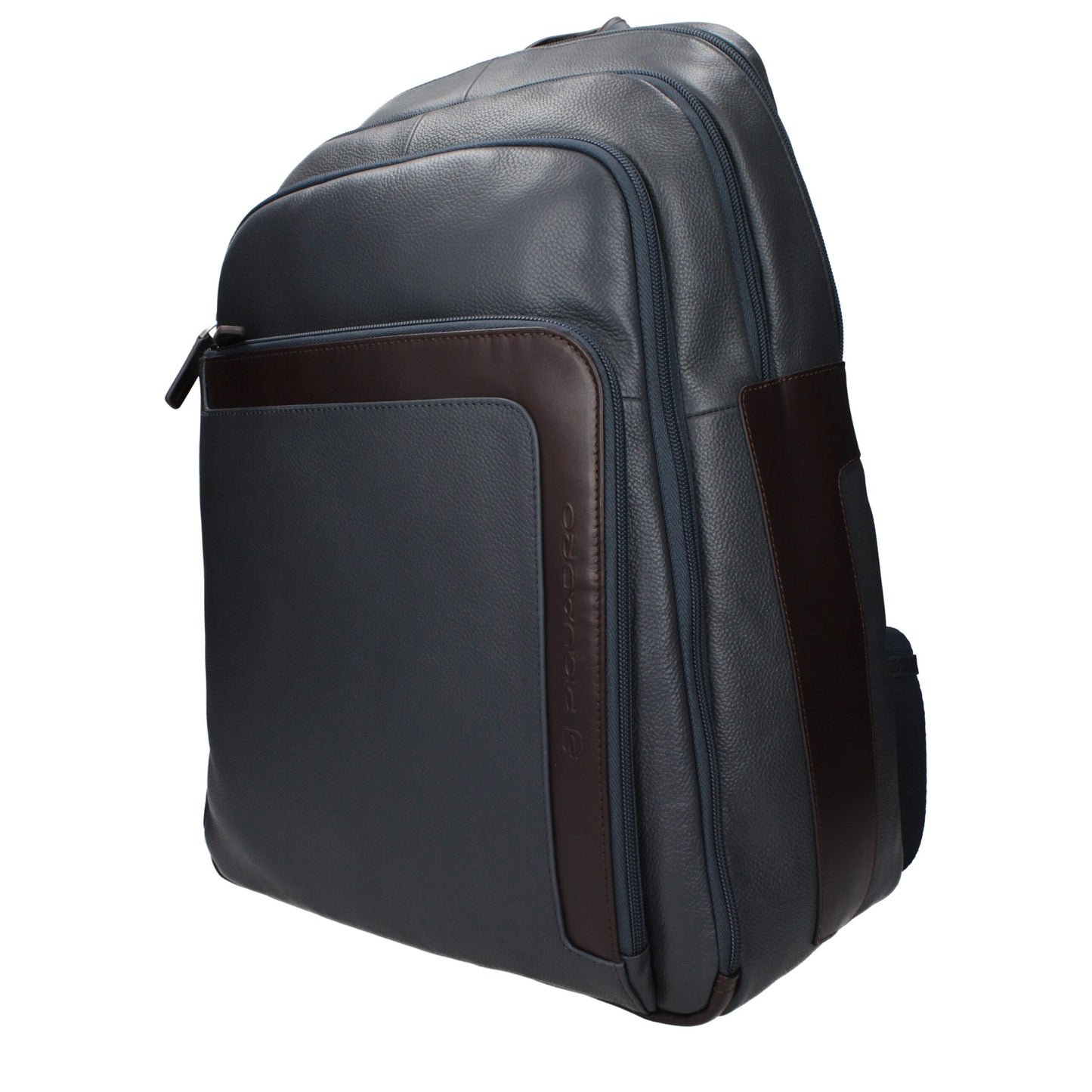 Piquadro Gray Leather Backpack
