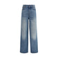Chloé Blue Cotton Jeans Denim