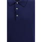 Tom Ford Blue Cotton Polo Shirt