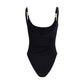 Versace Black Polyamide One-Piece Swimsuit