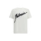 Balmain White Cotton T-Shirt