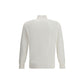 Brunello Cucinelli White Cotton Sweatshirt