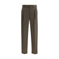 Brioni Bicolor Fleece Wool Casual Pants